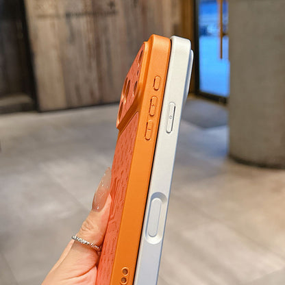 LV Monogram Sliding Camera Cover iPhone Case