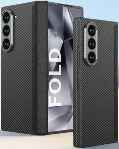 Premium Carbon-Fiber Magnetic Z Fold Case