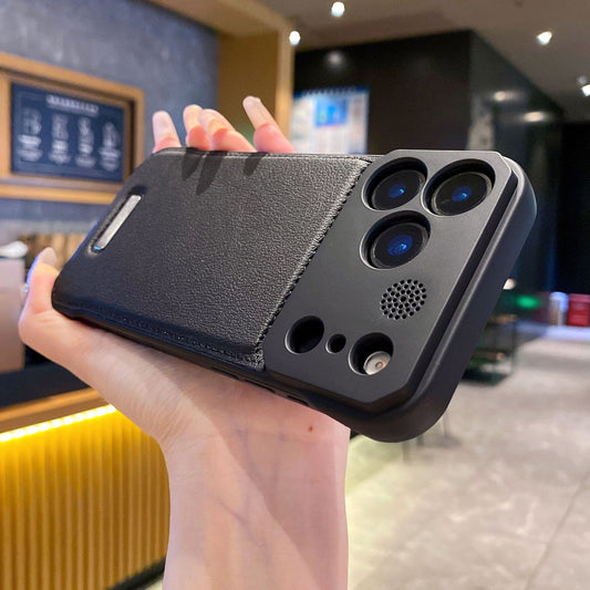 Premium Leather MagSafe Case for iPhone 17