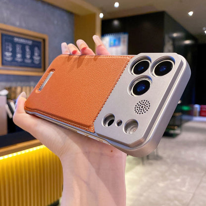 Premium Leather MagSafe Case for iPhone 17