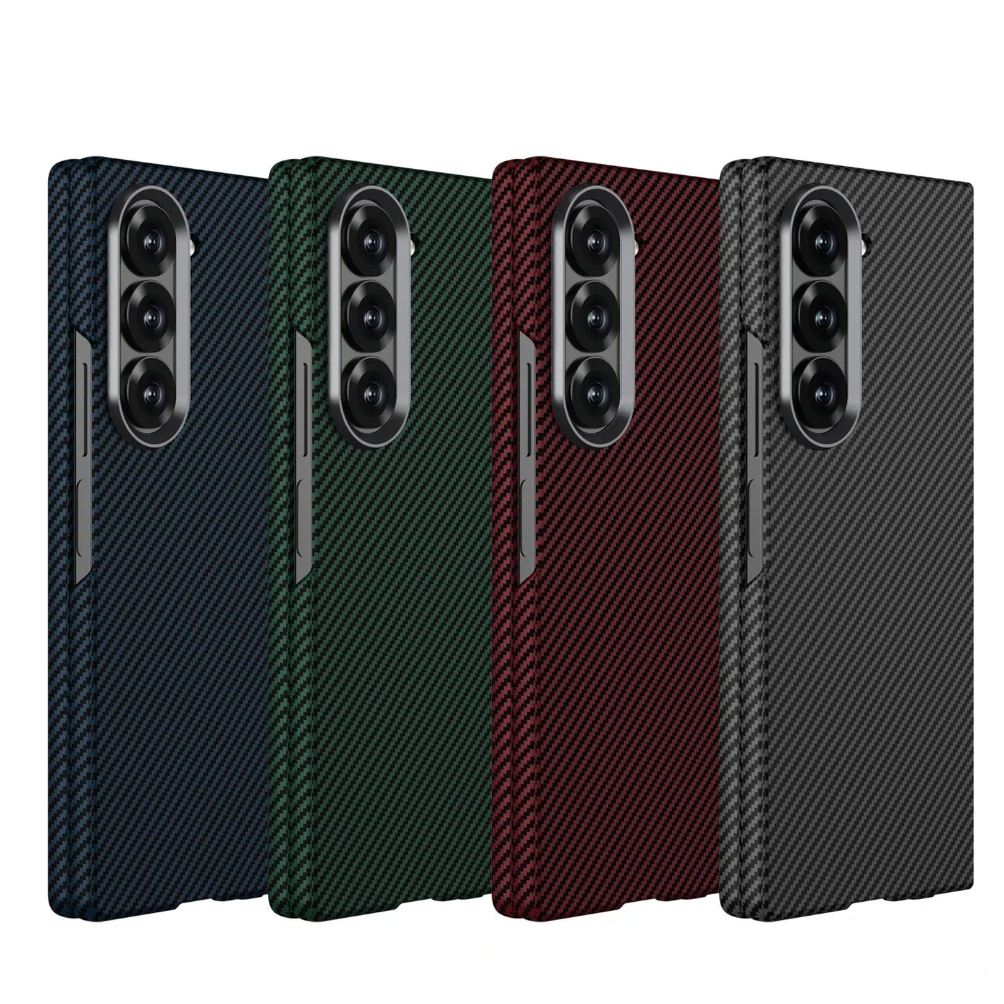 Premium Carbon-Fiber Magnetic Z Fold Case