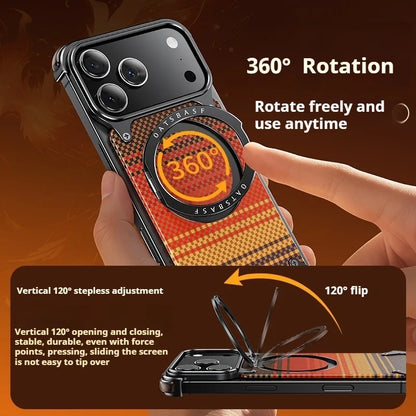 Premium Carbon Fiber Armor Case – iPhone 17