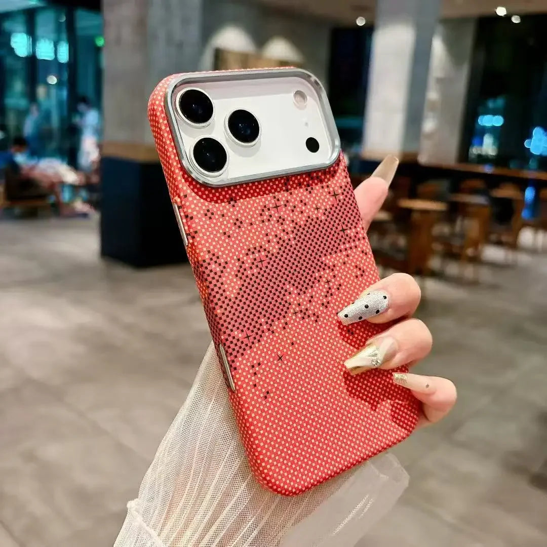 Luxury Carbon Fiber MagSafe iPhone Case