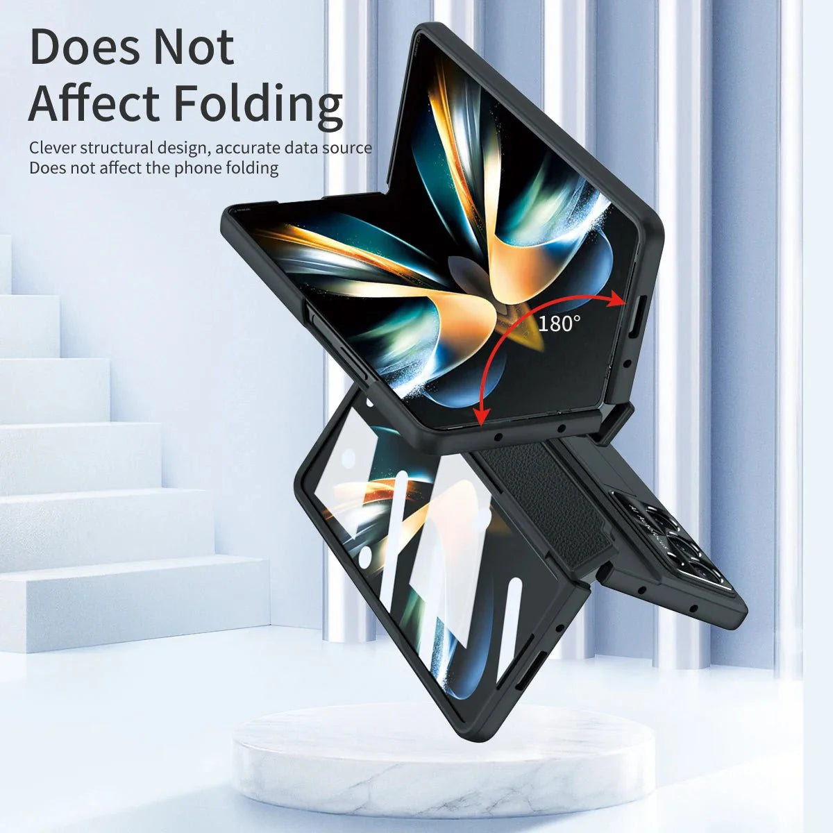 BEIPHONE™｜Plating Leather Stand Case for Samsung Galaxy Z Fold 6 - BEIPHONE