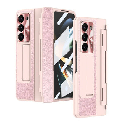 BEIPHONE™｜Plating Leather Stand Case for Samsung Galaxy Z Fold 6 - BEIPHONE