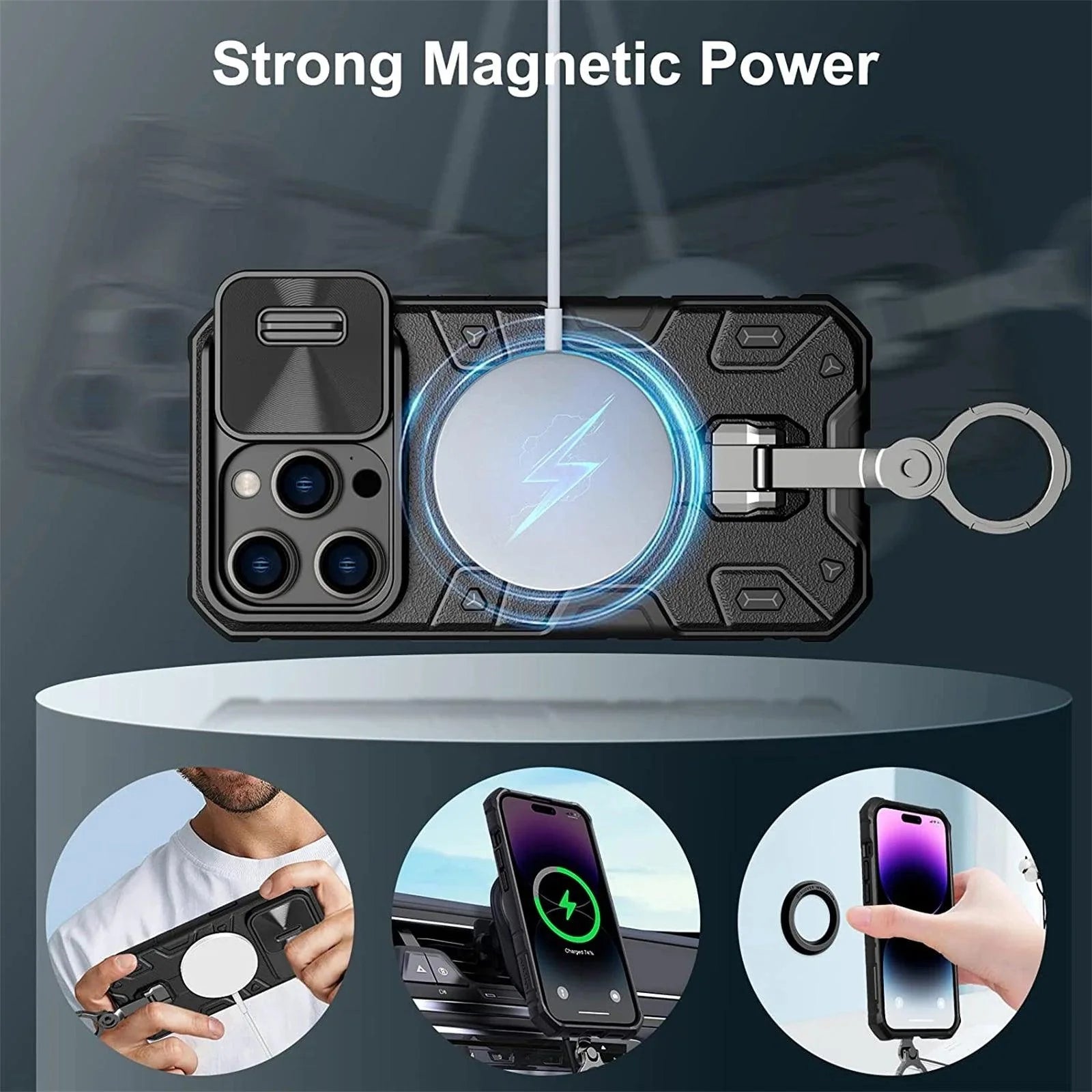 Premium Armor pro Magnetic case for iPhone - iphone14cases